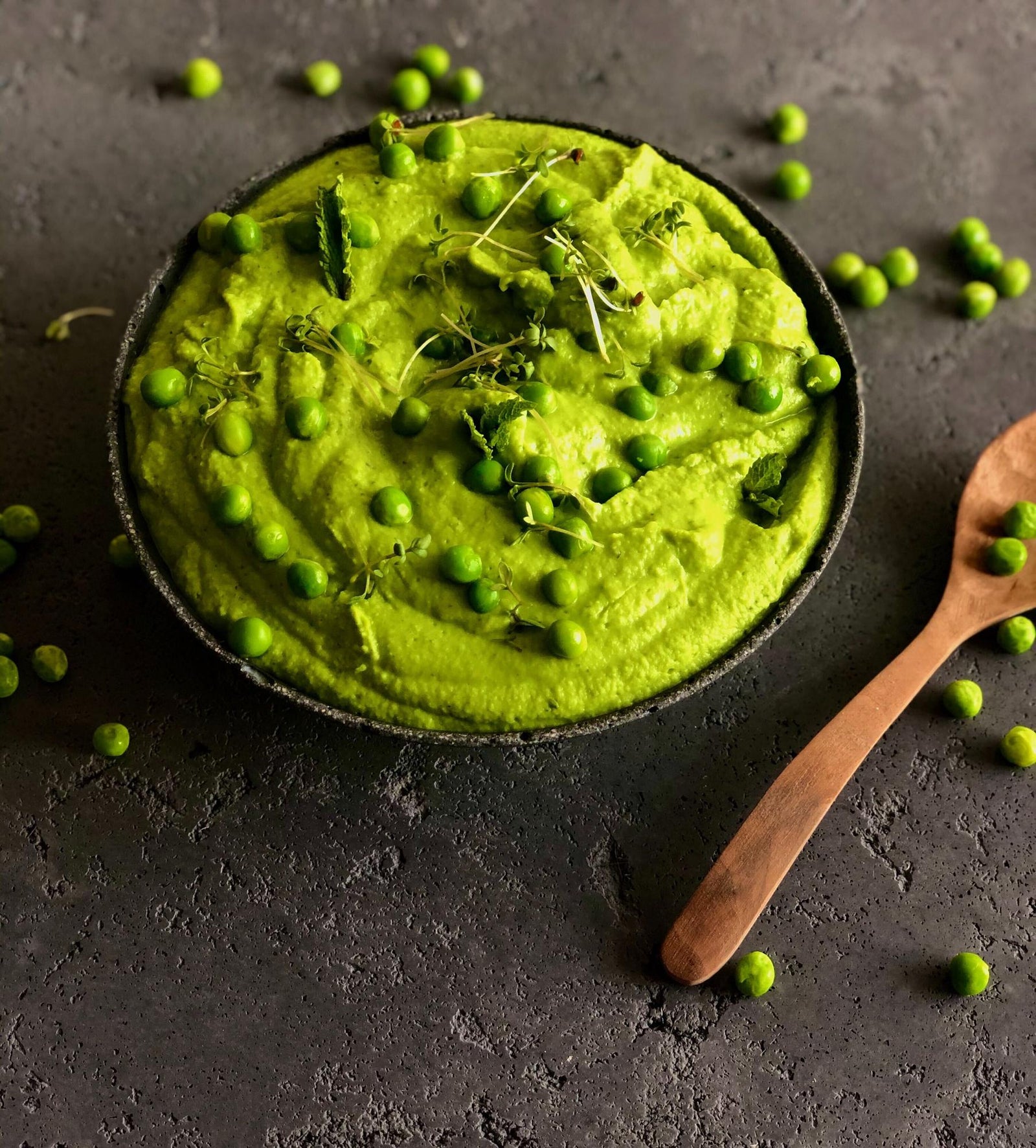 Puree z groszku
