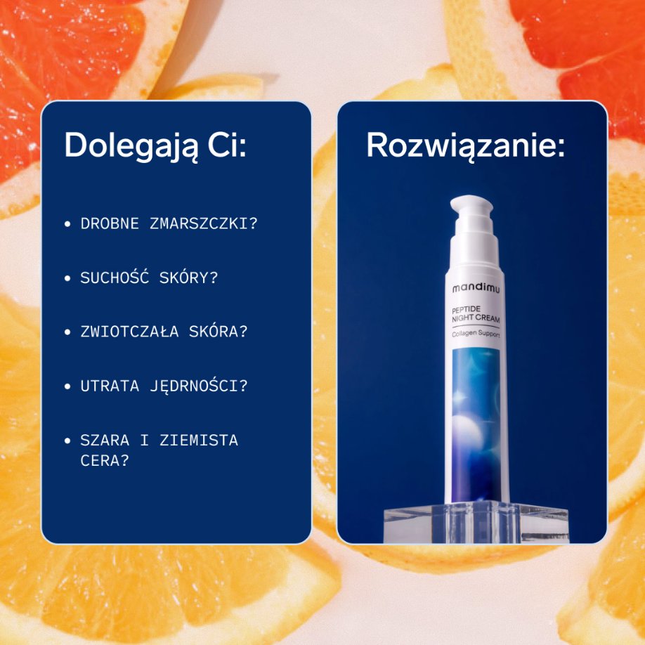 Krem na noc Advanced Peptide dla wsparcia kolagenu 50 ml