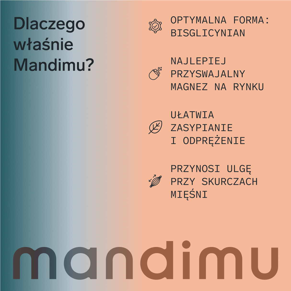 Bis-glicynian magnezu + witamina B6