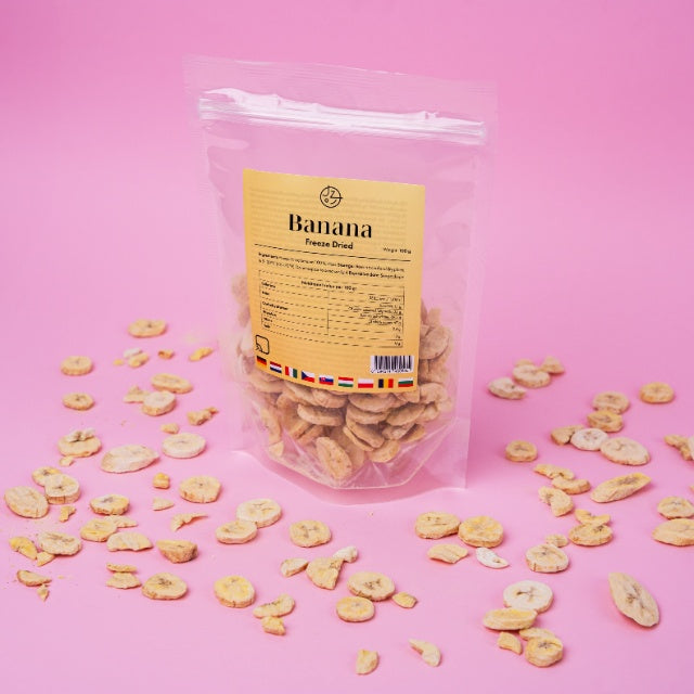 Banany liofilizowane 🍌