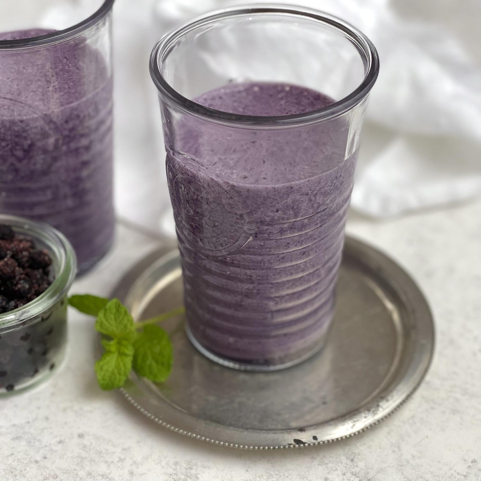 Smoothie z jagodami acai