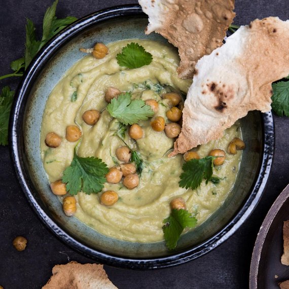 Humus z awokado