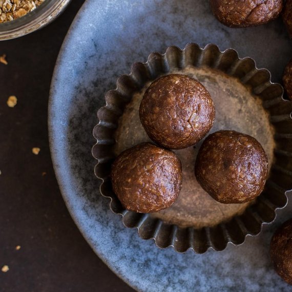 Kuleczki bananowe bez pieczenia