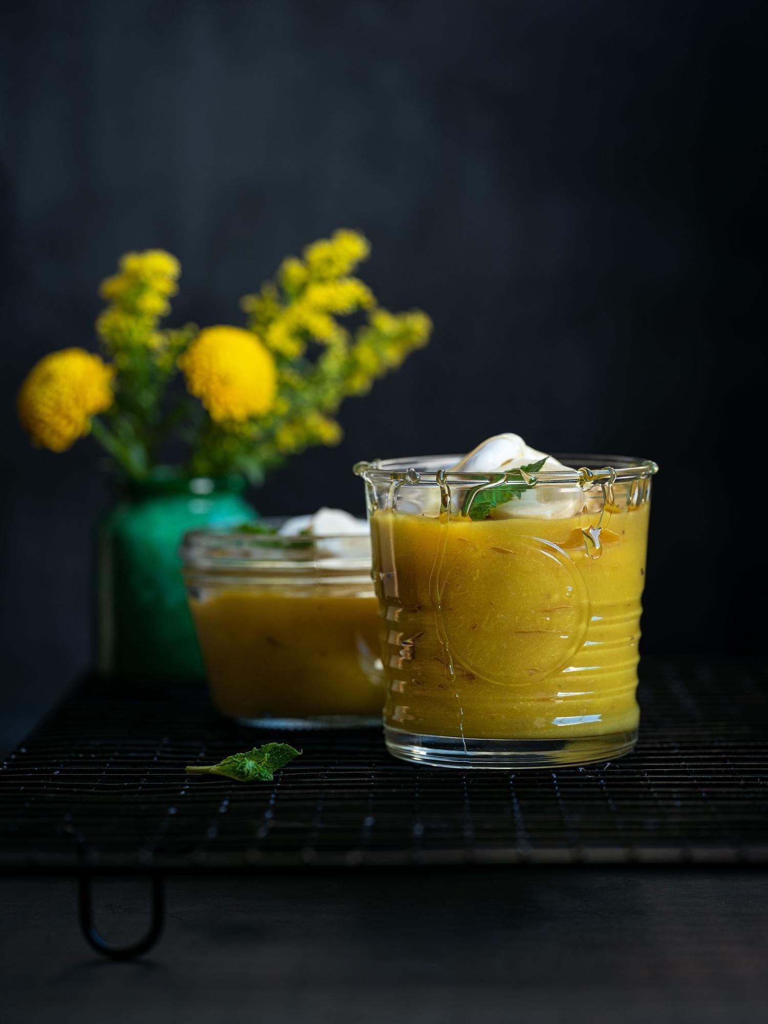 Budyń bananowy z tofu