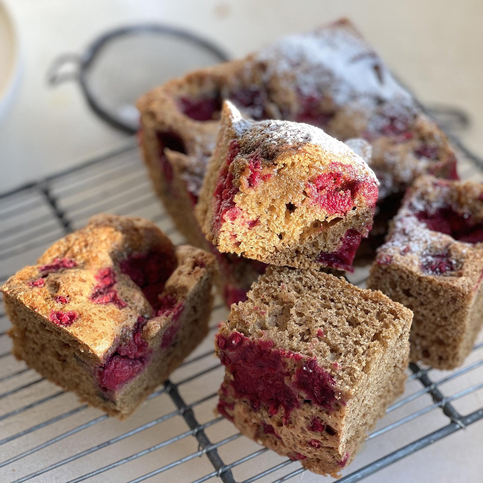 Clafoutis, czyli biszkopt z malinami