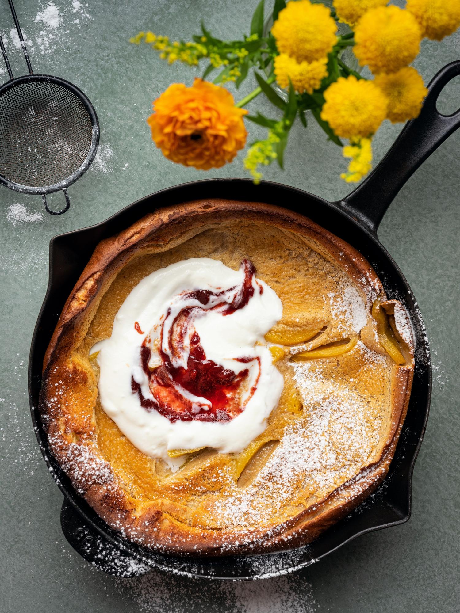Dutch baby brzoskwiniowe