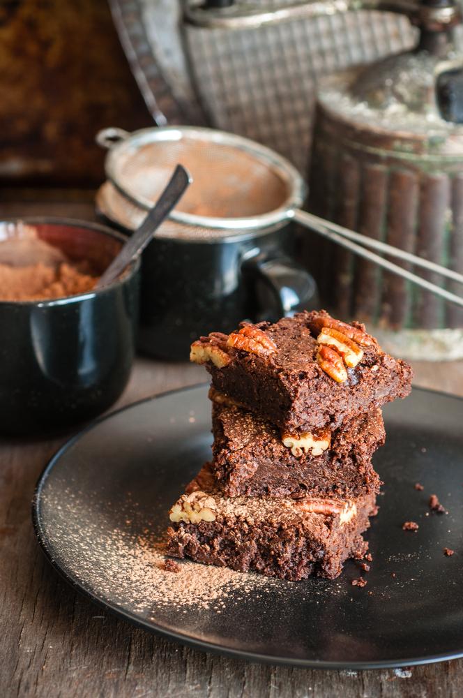 Brownies z masłem orzechowym