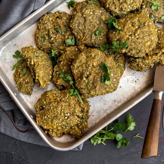 Kotleciki gryczane z tofu