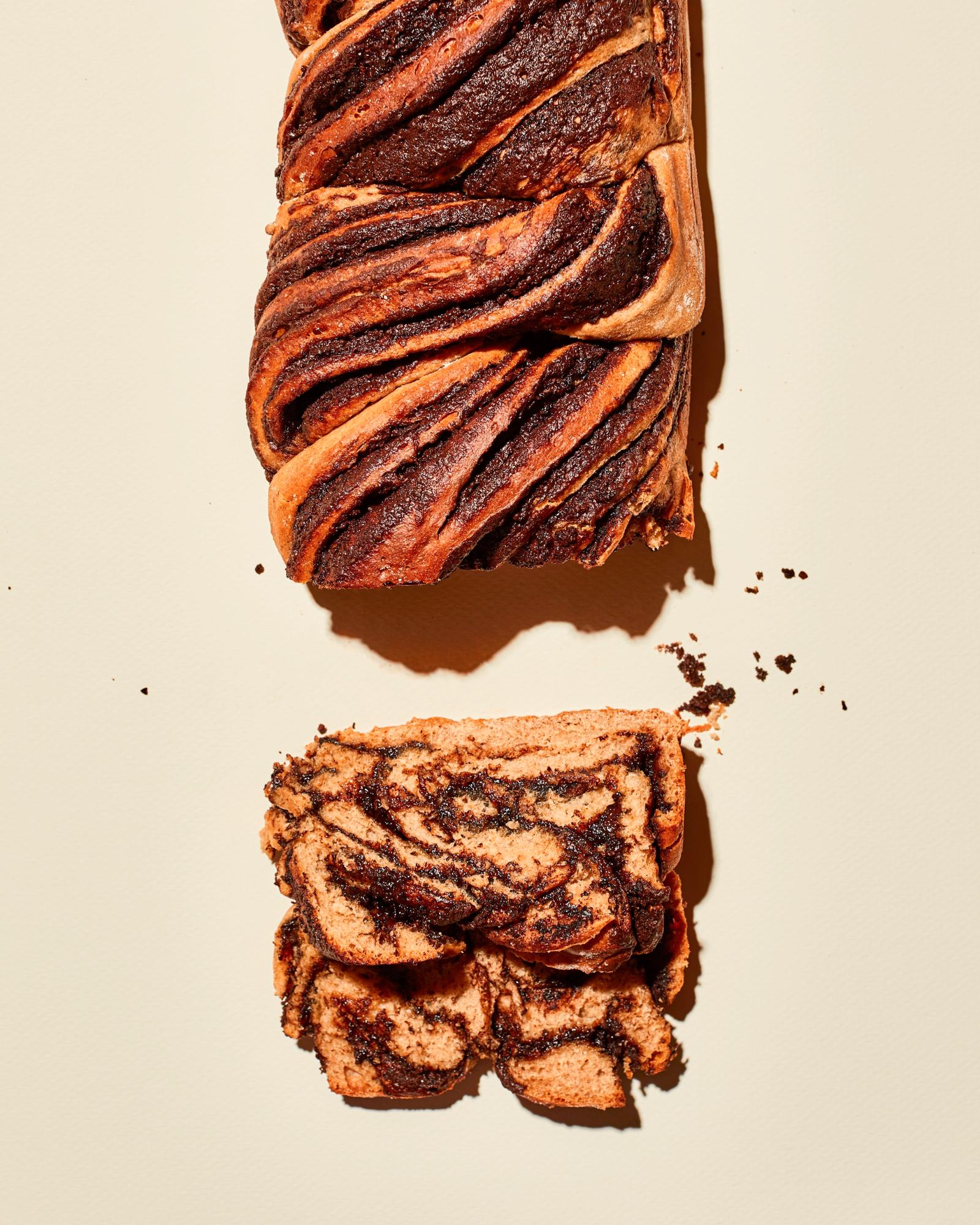 Pełnoziarnista babka czekoladowa