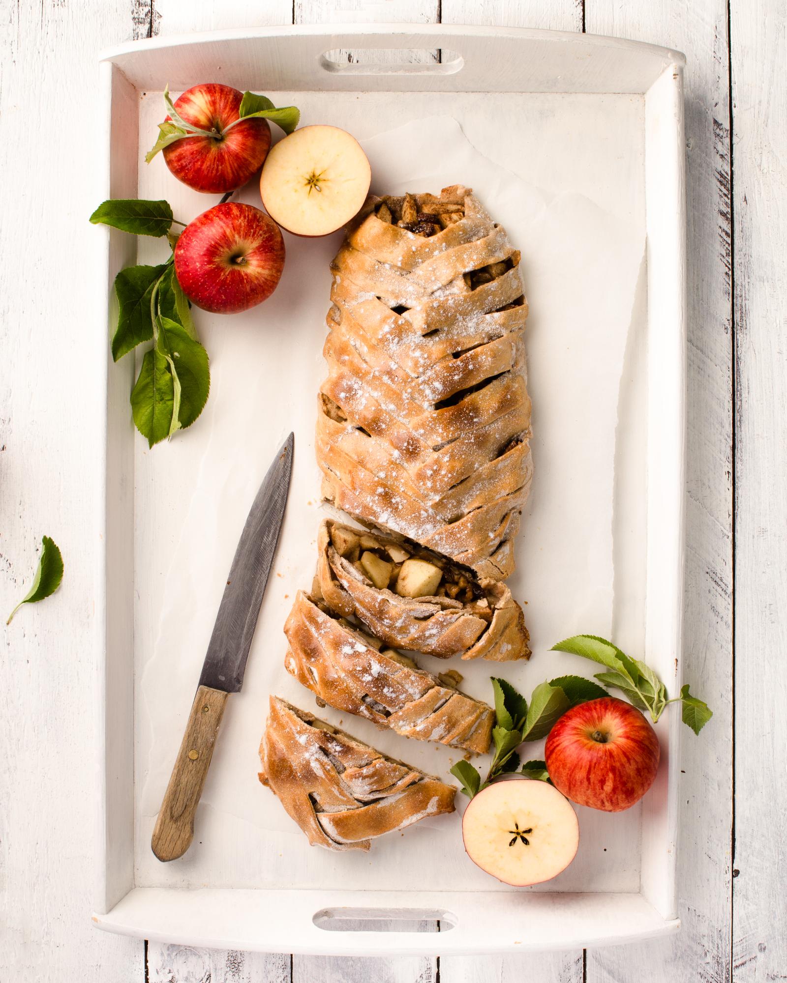 Pełnoziarnisty strudel