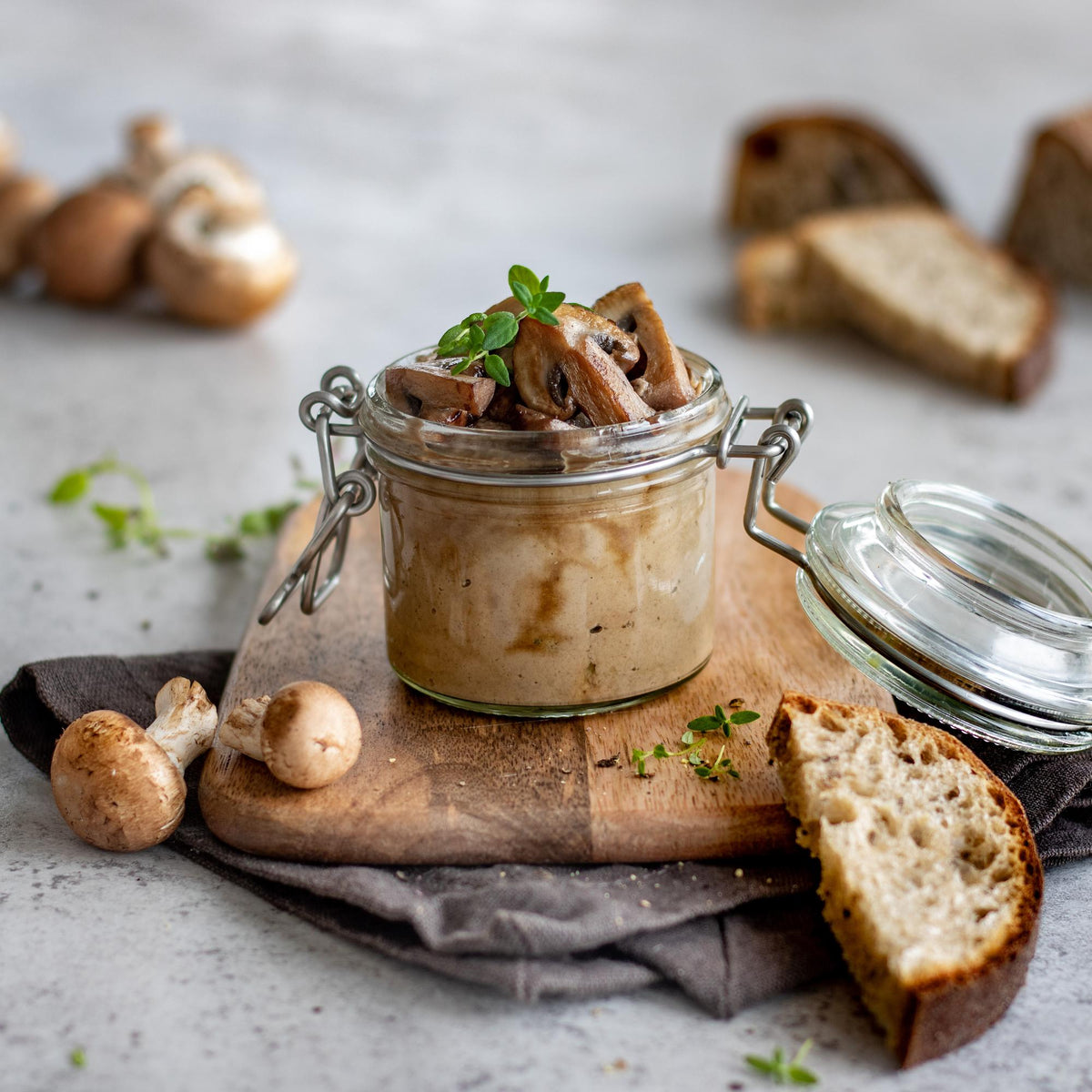 Pasta pieczarkowa do kanapek