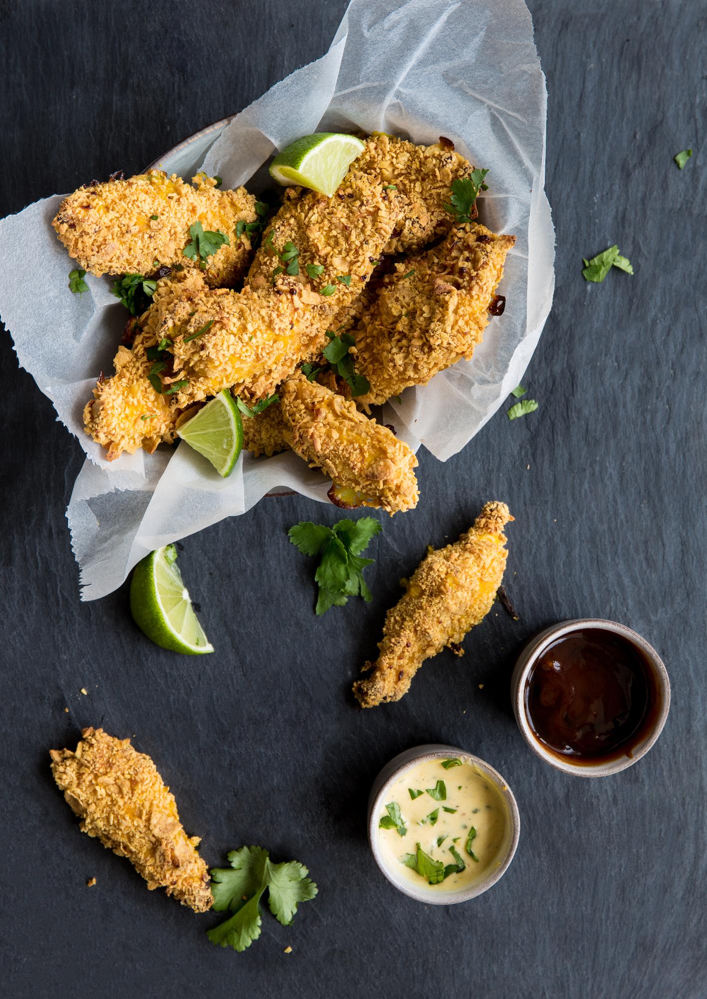 Pieczone nuggetsy z kurczaka