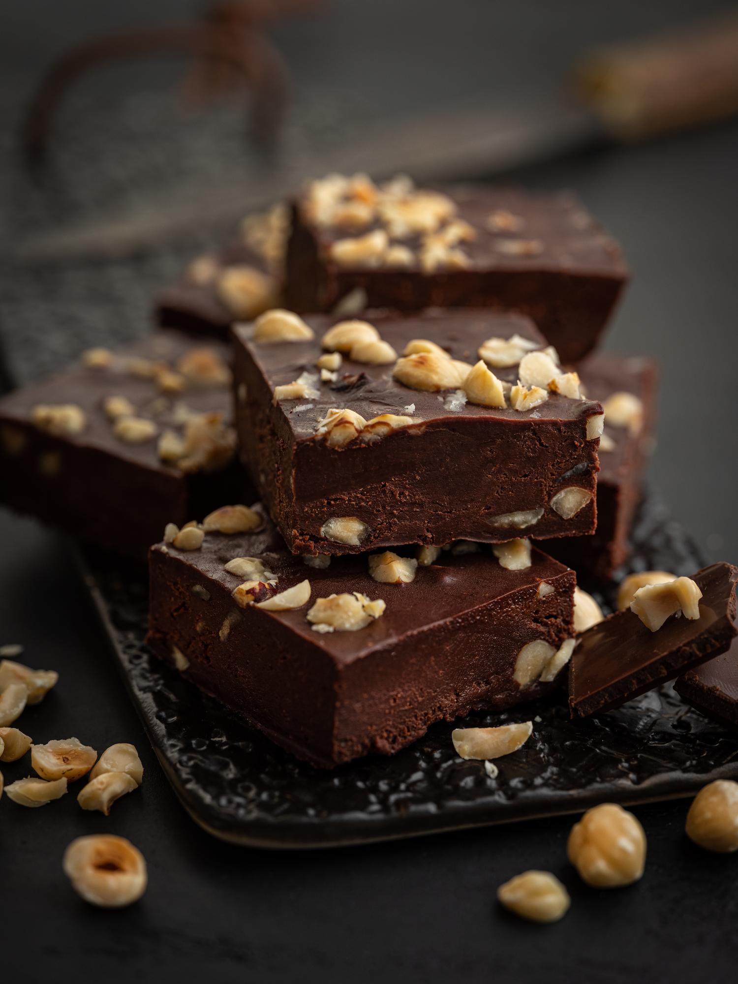 Czekoladowe fudge