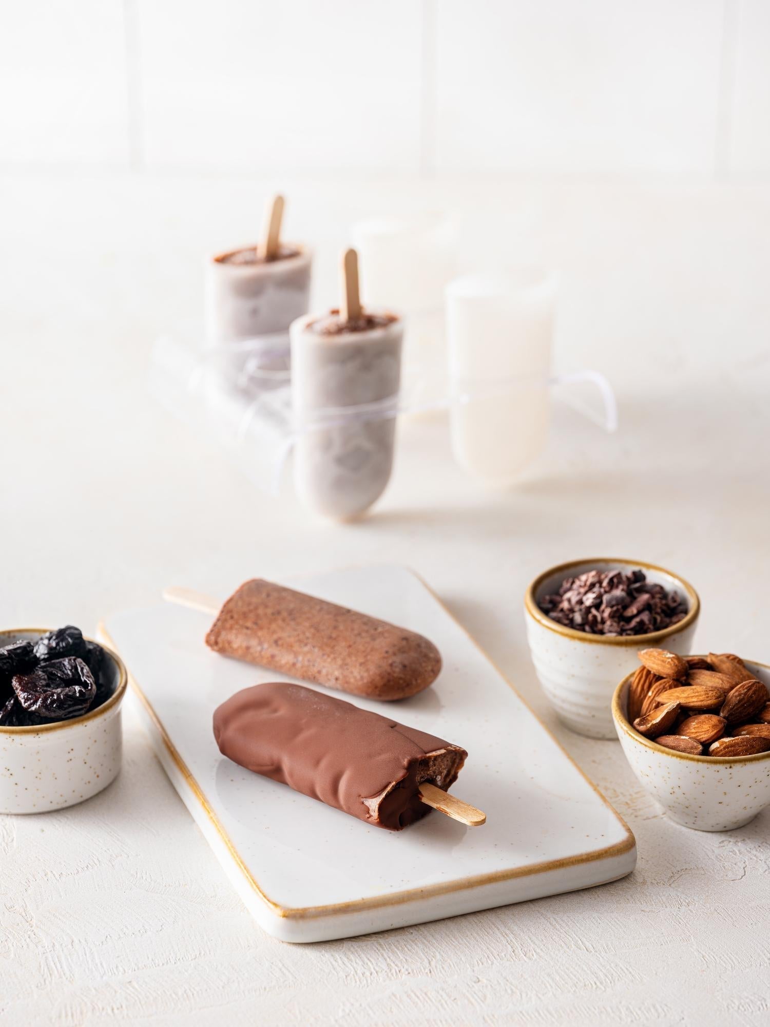 Energetyczne lody na patyku z 3 składników