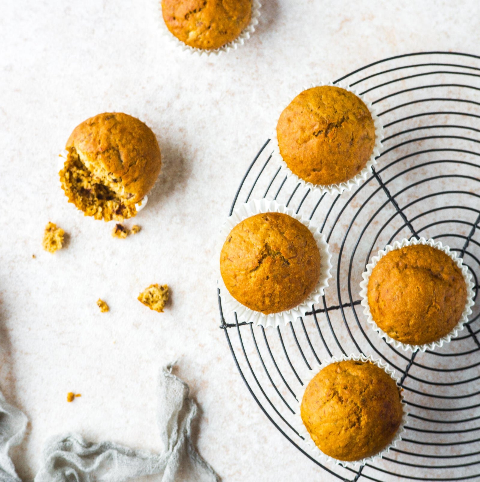 Babeczki z masłem orzechowym