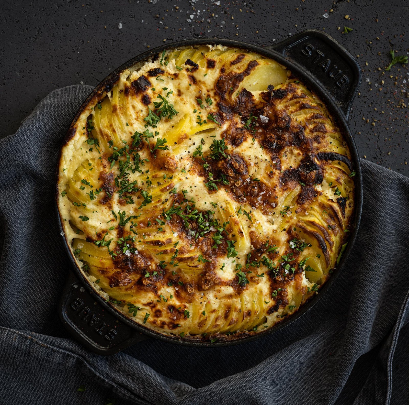 Ziemniaki au gratin