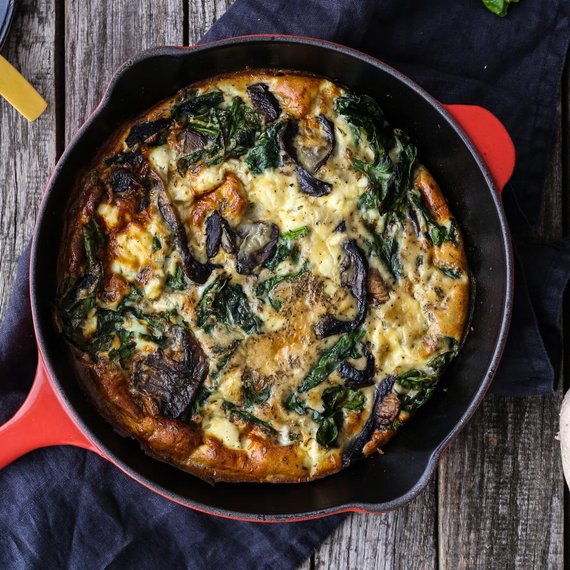 Frittata z grzybami