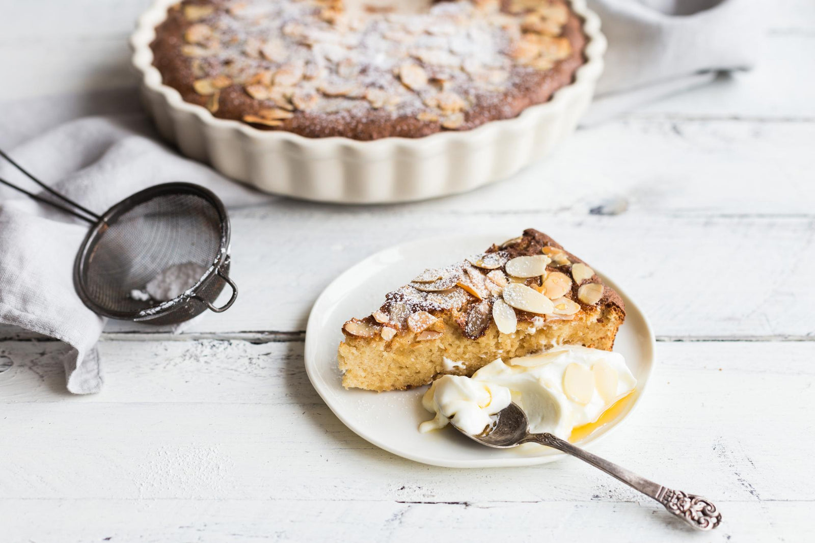 Bezglutenowe ciasto migdałowe