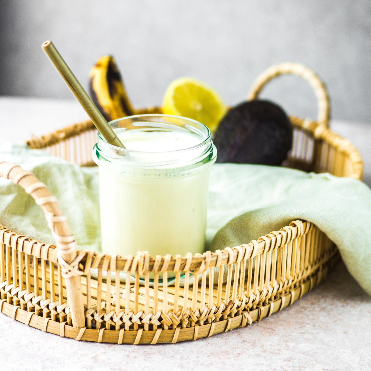 Zielone smoothie z nasionami chia