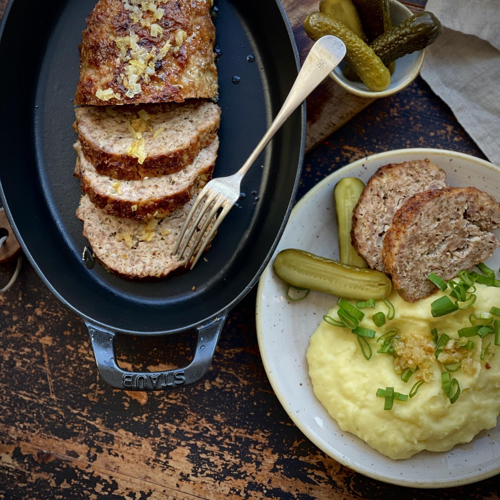 Domowy pieczony pasztet