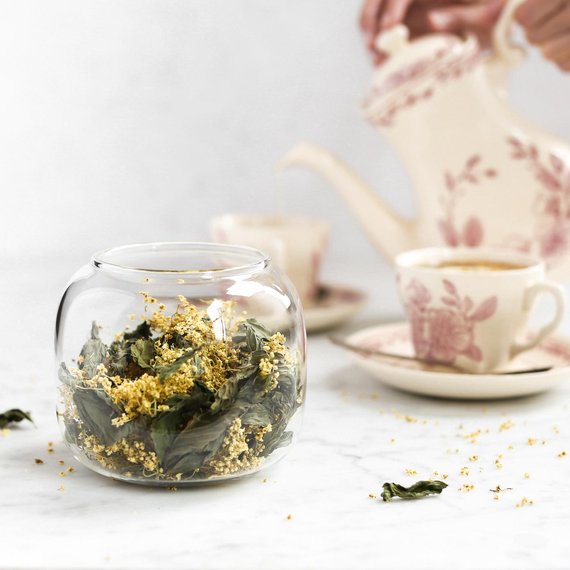 Herbata z czarnego bzu i mięty