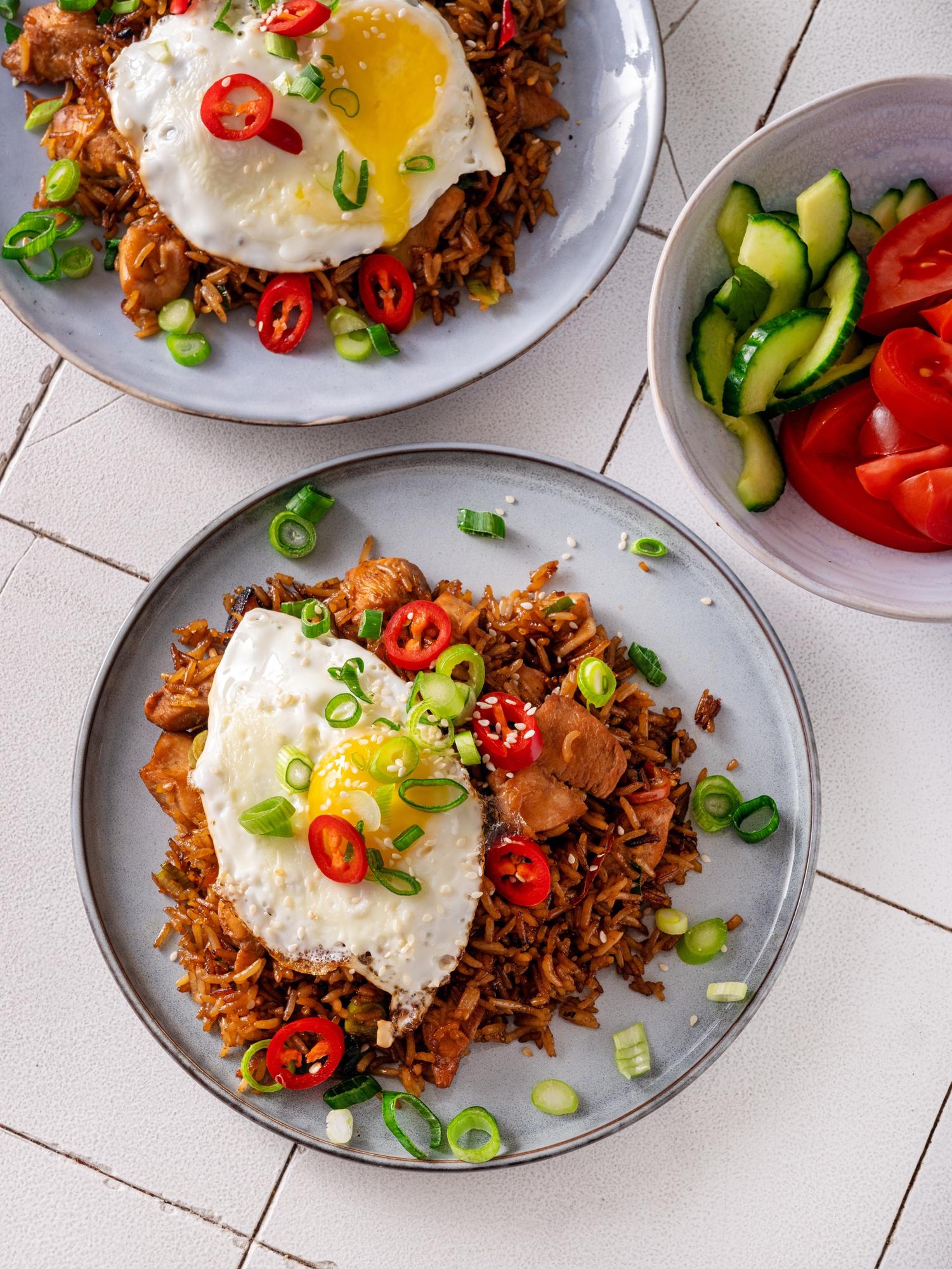 Indonezyjski ryż Nasi goreng