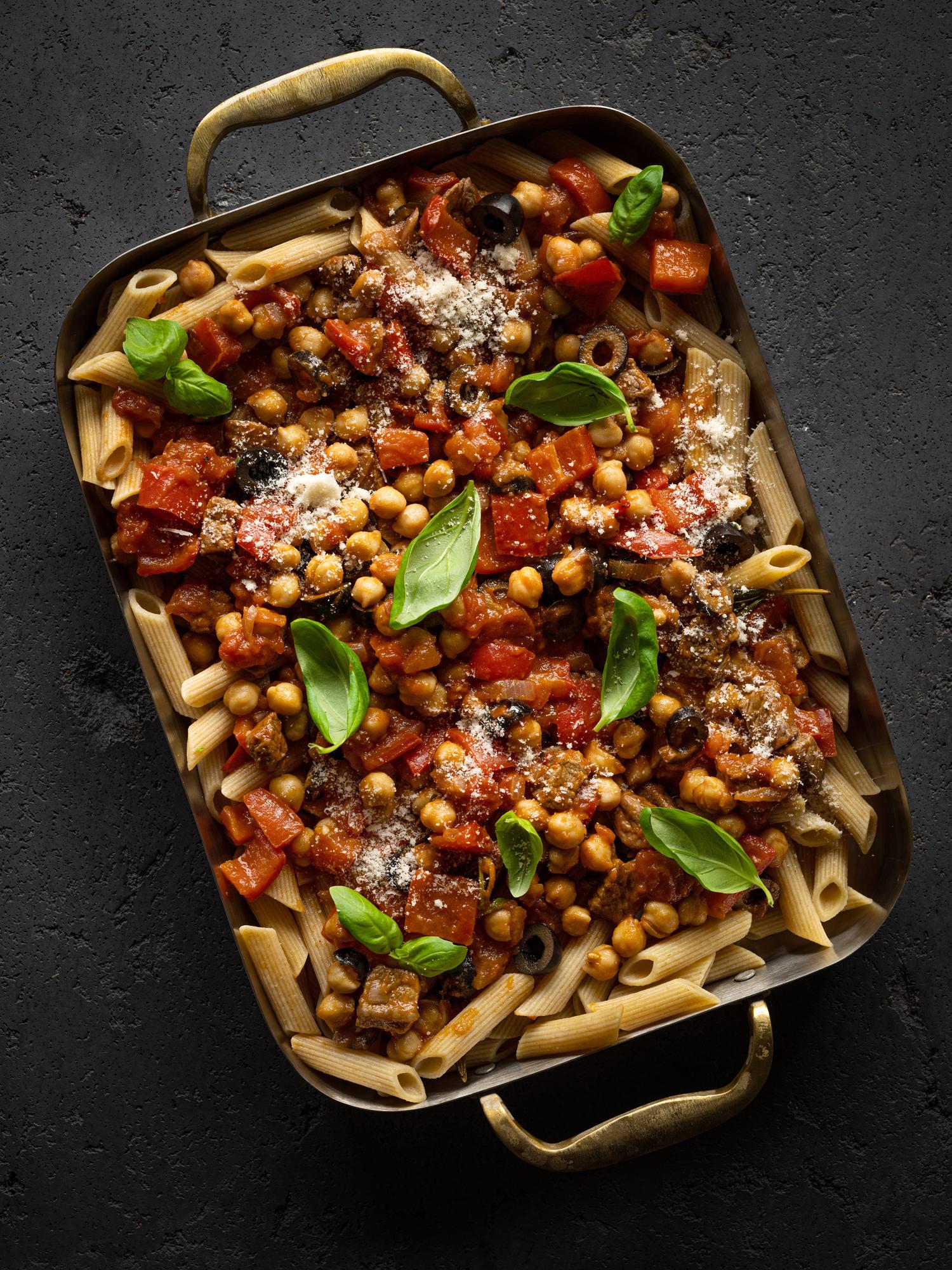 Włoskie ragù z ciecierzycą