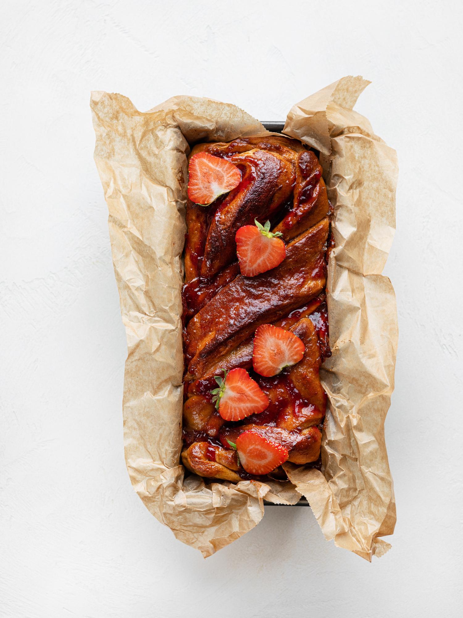 Babka truskawkowa