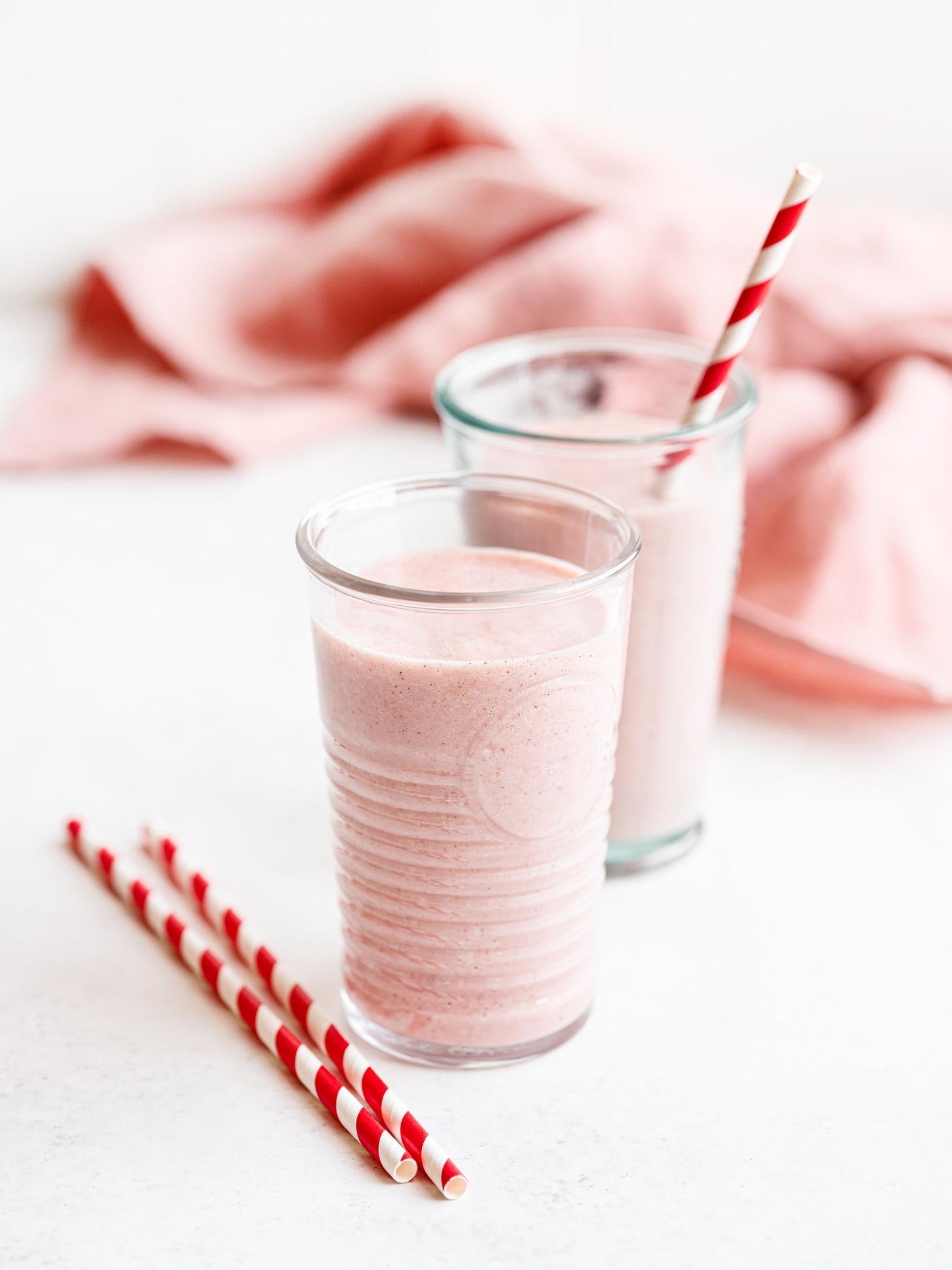 Smoothie truskawkowo-bananowe
