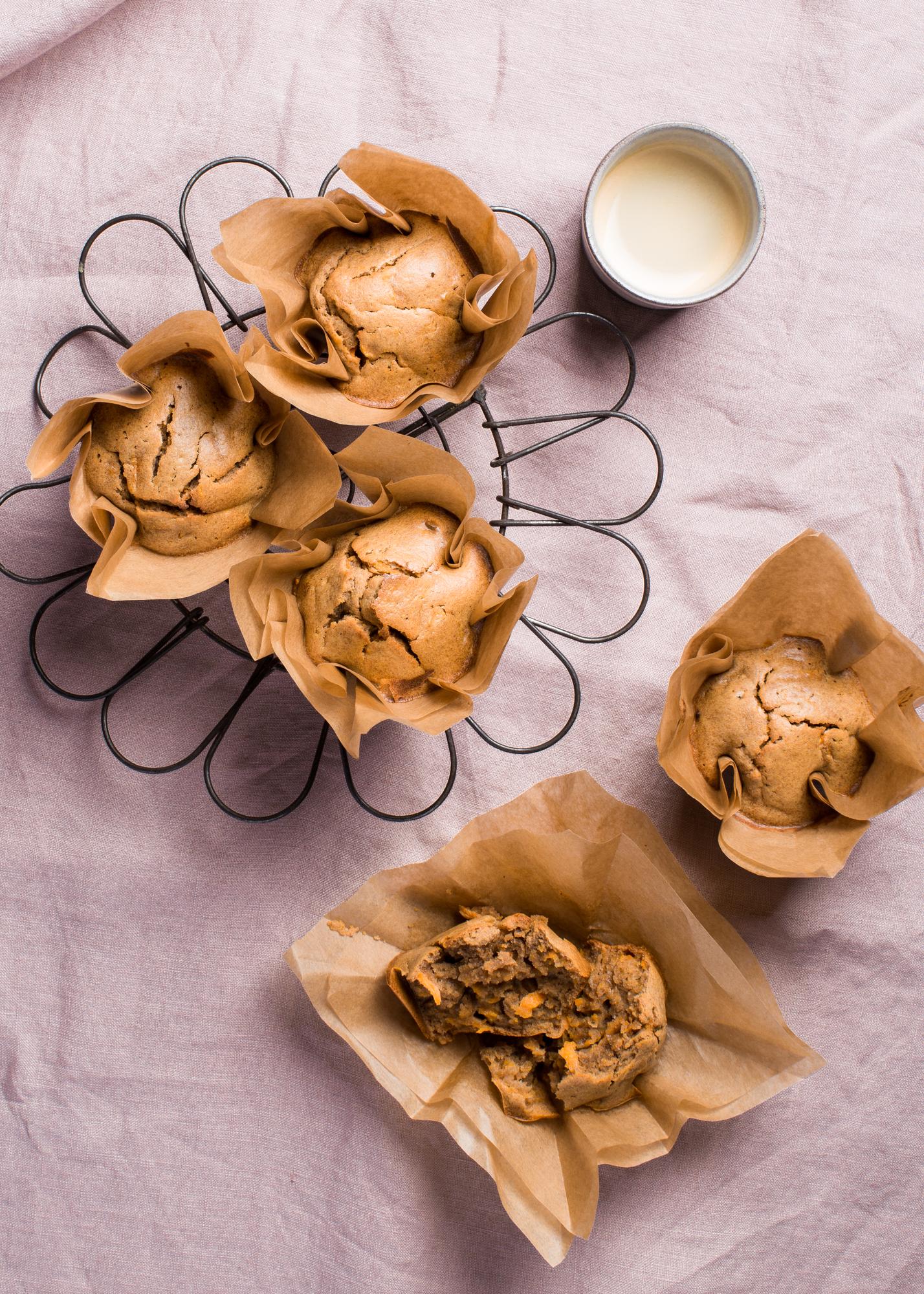 Muffinki marchewkowe