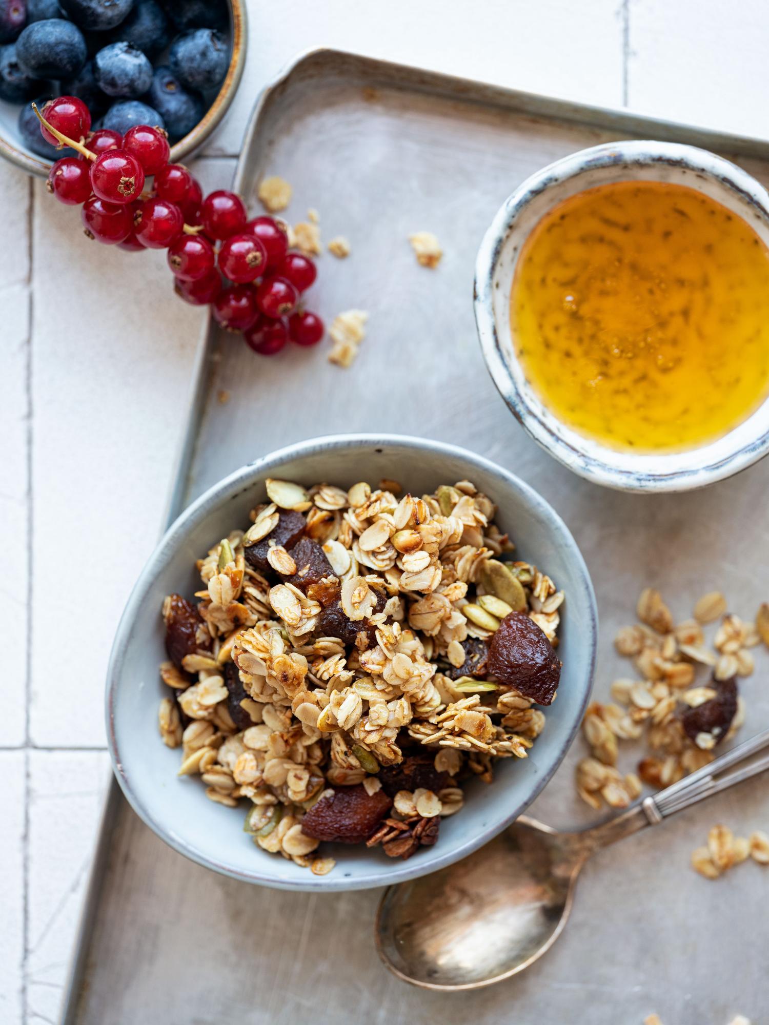 Kokosowa granola z patelni