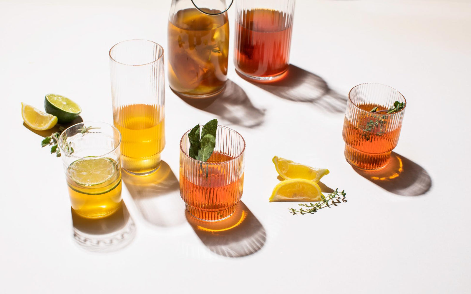 Kombucha z zielonej herbaty z cytrusami