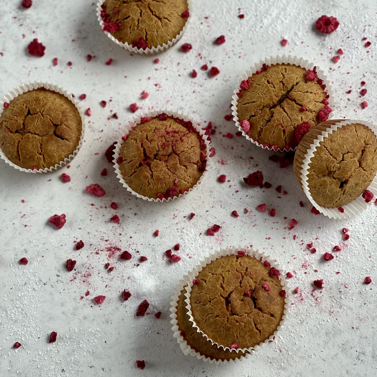 Muffinki z mąki kukurydzianej