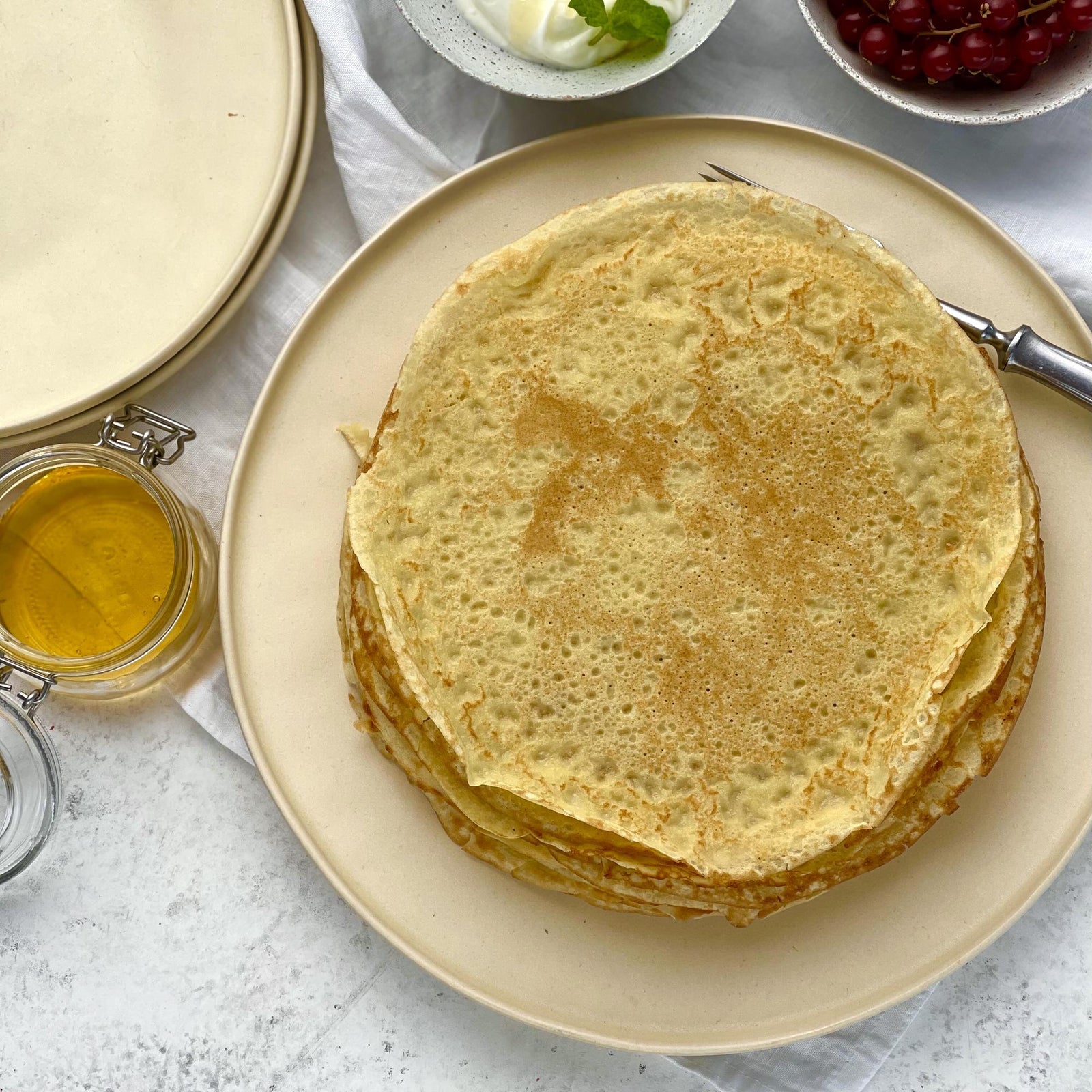 Naleśniki z mąki kukurydzianej