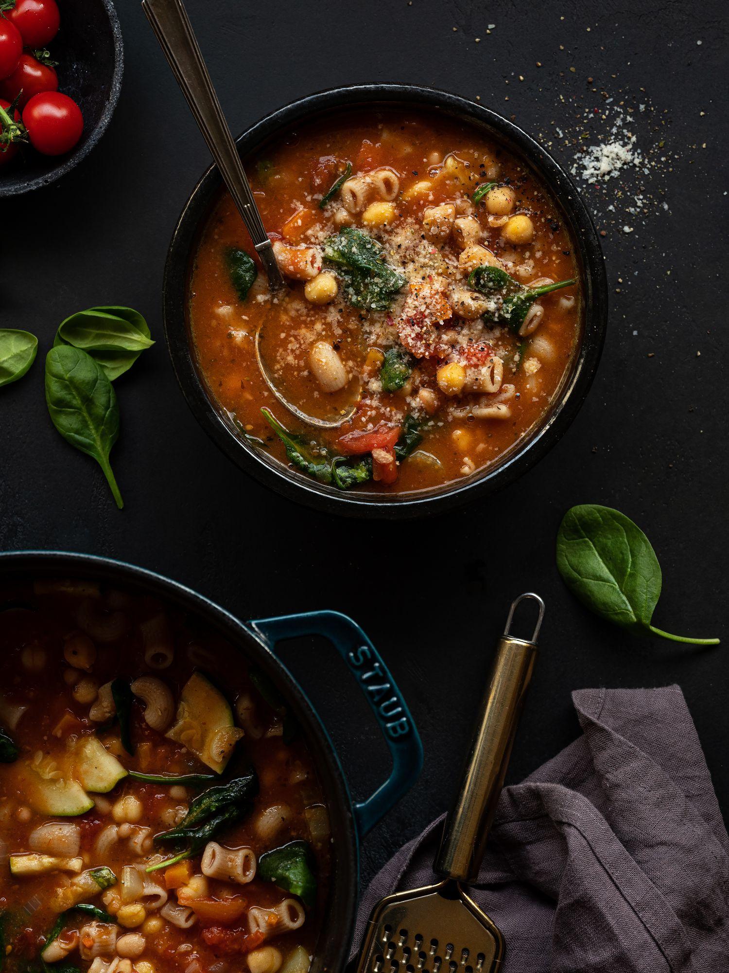 Minestrone z jednego garnka