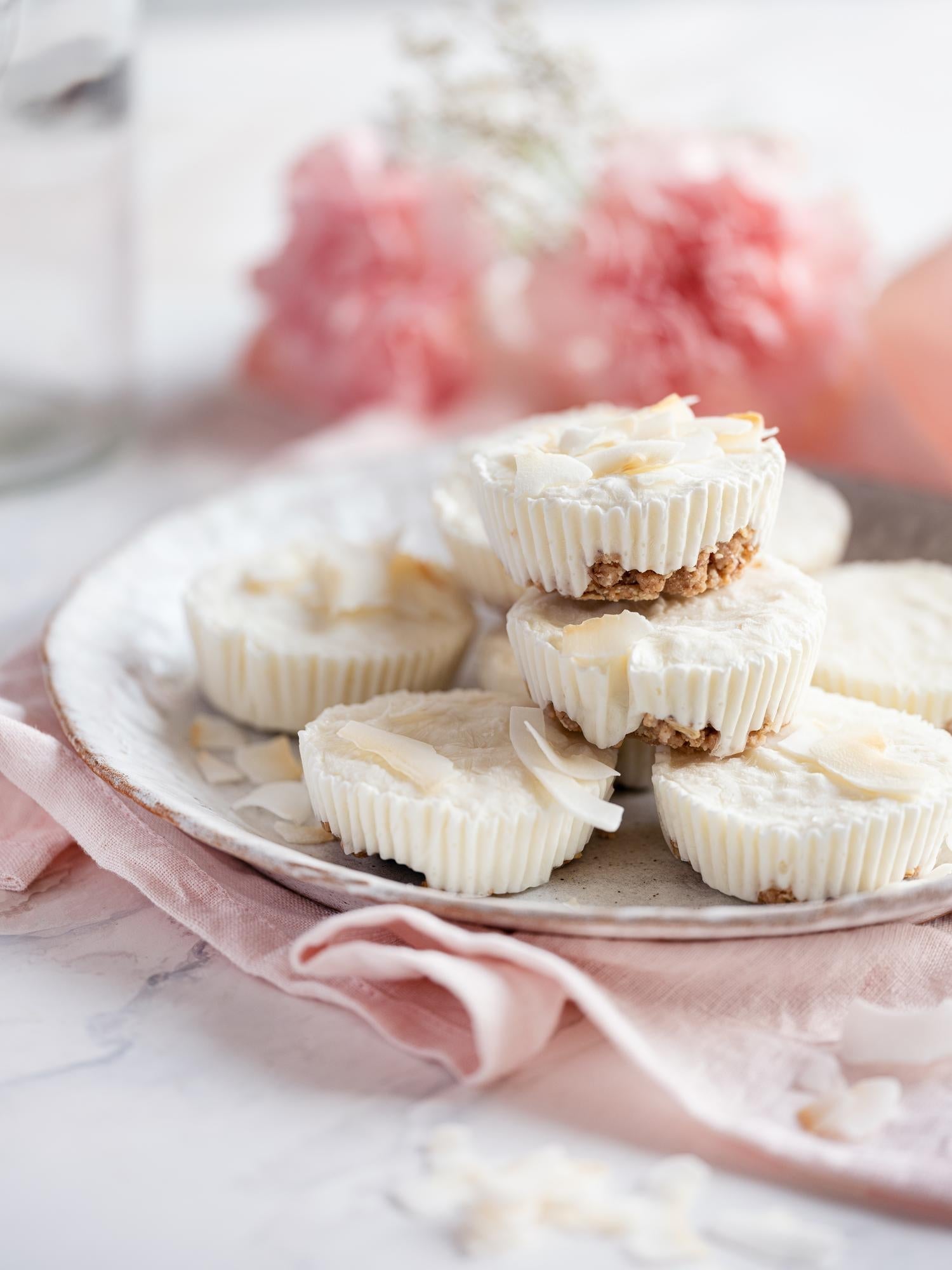 Niepieczone muffinki kokosowe