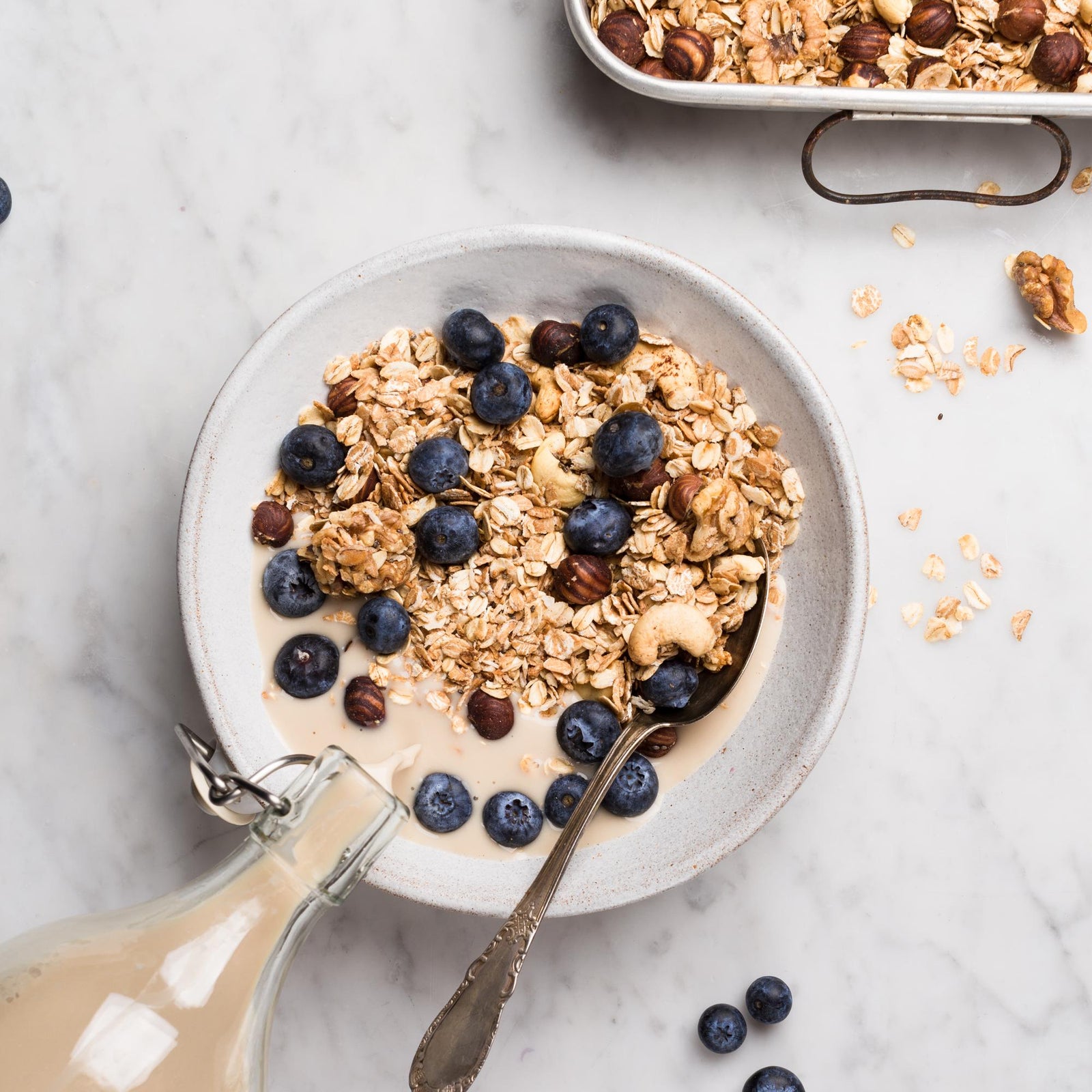 Granola z orzechami