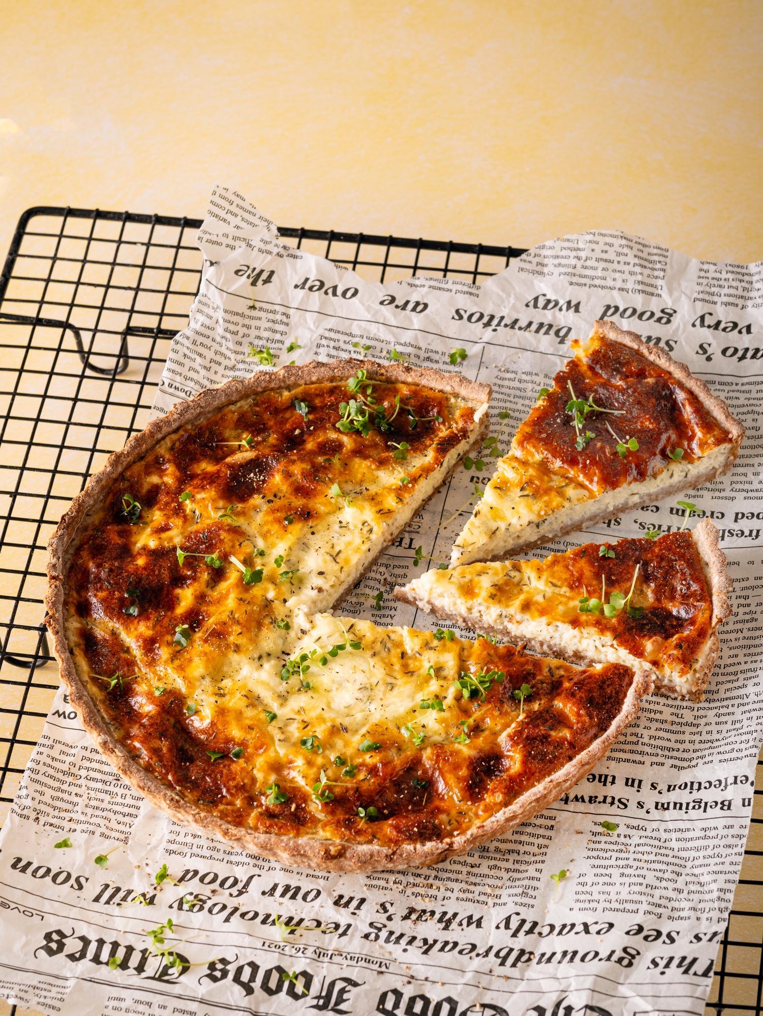 Quiche z serem