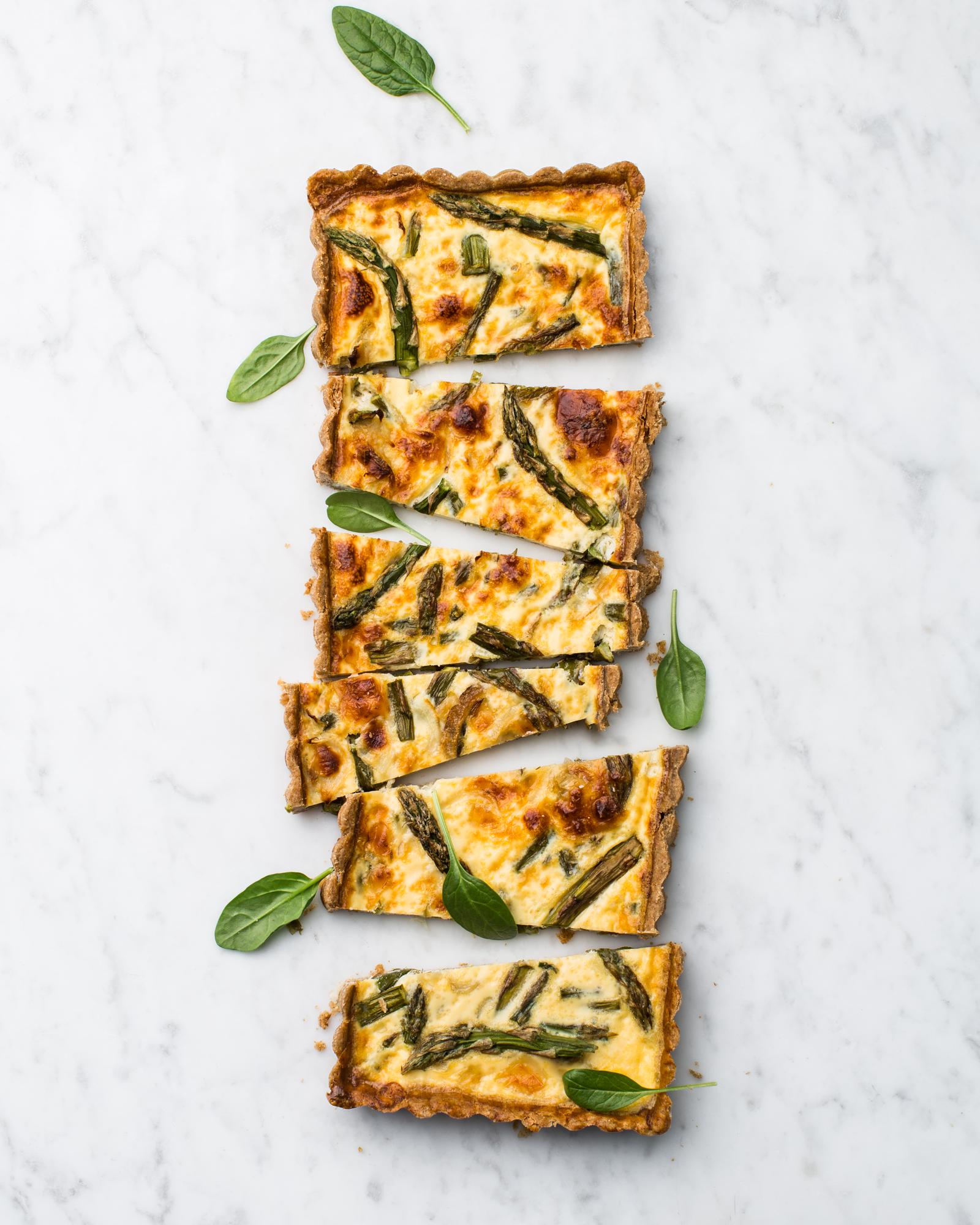 Quiche ze szparagami