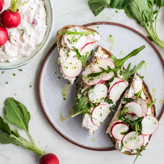 Twarożek z rzodkiewką