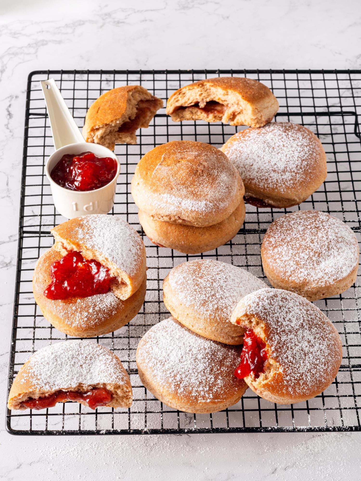 Austriackie pączki (Krapfen)