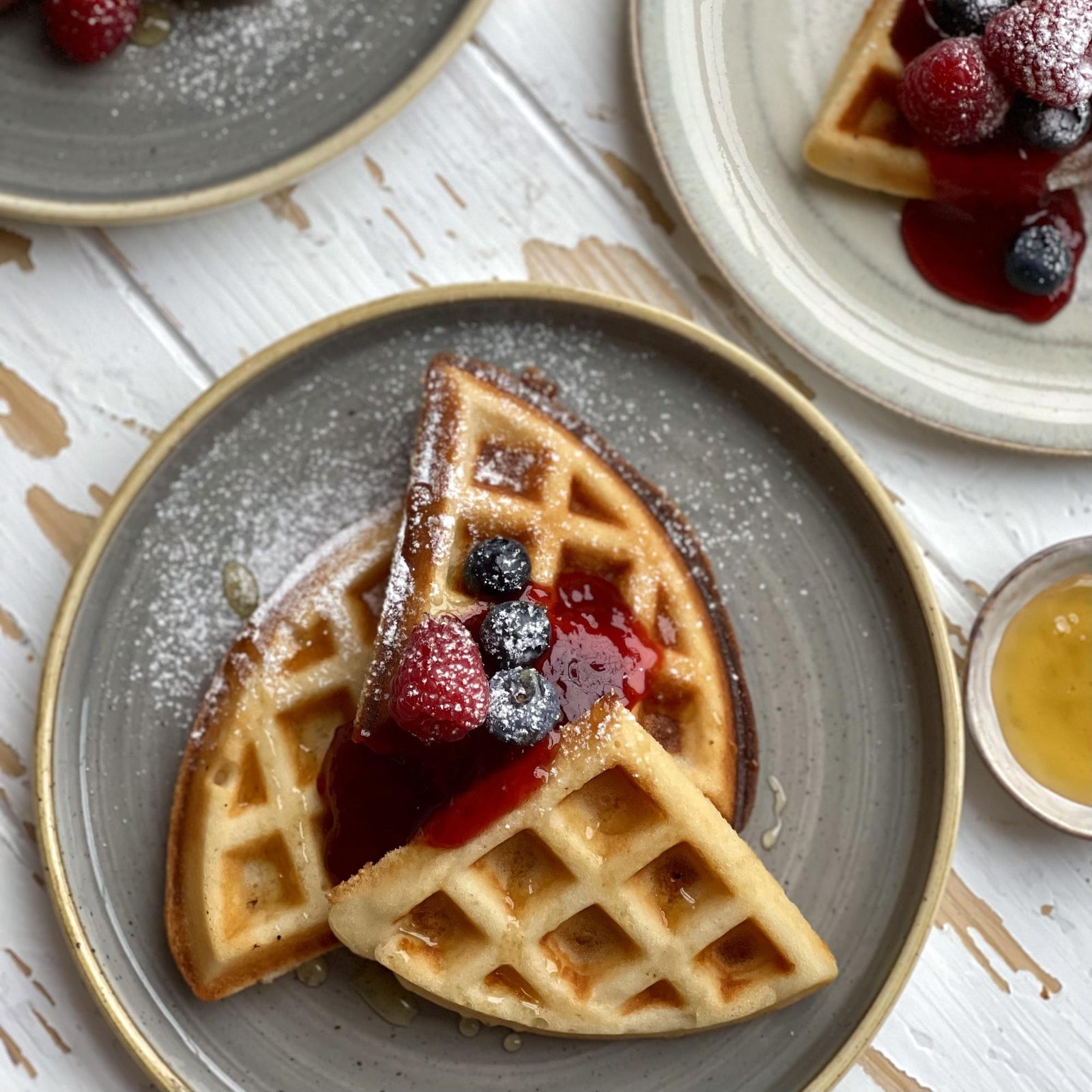 Gofry z mąki ryżowej