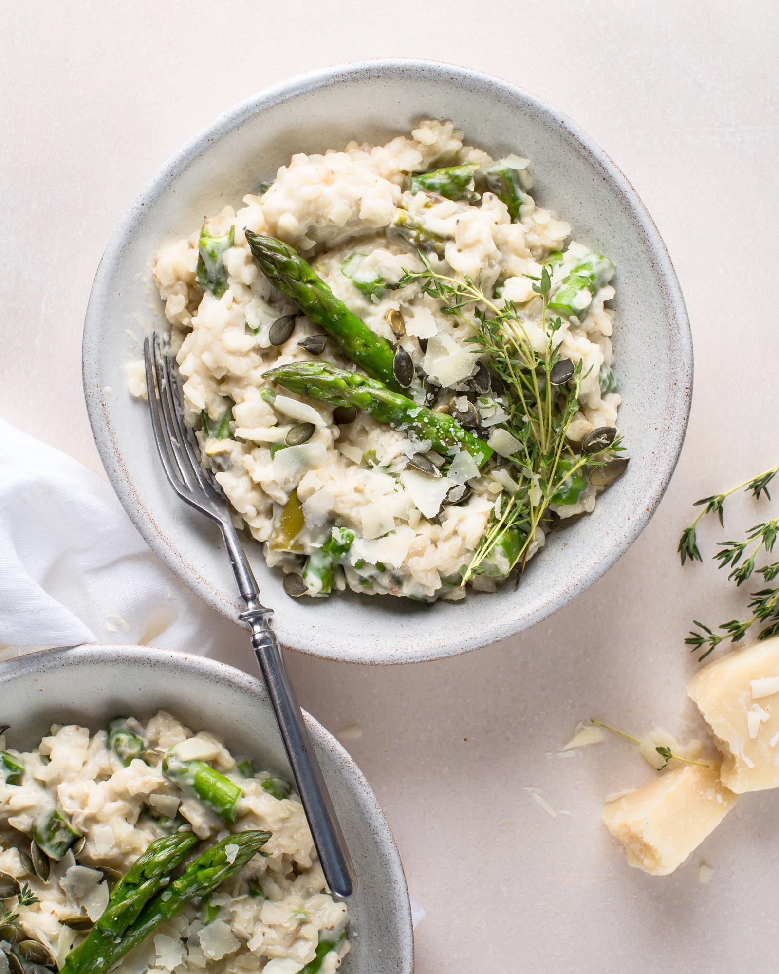 Risotto ze szparagami