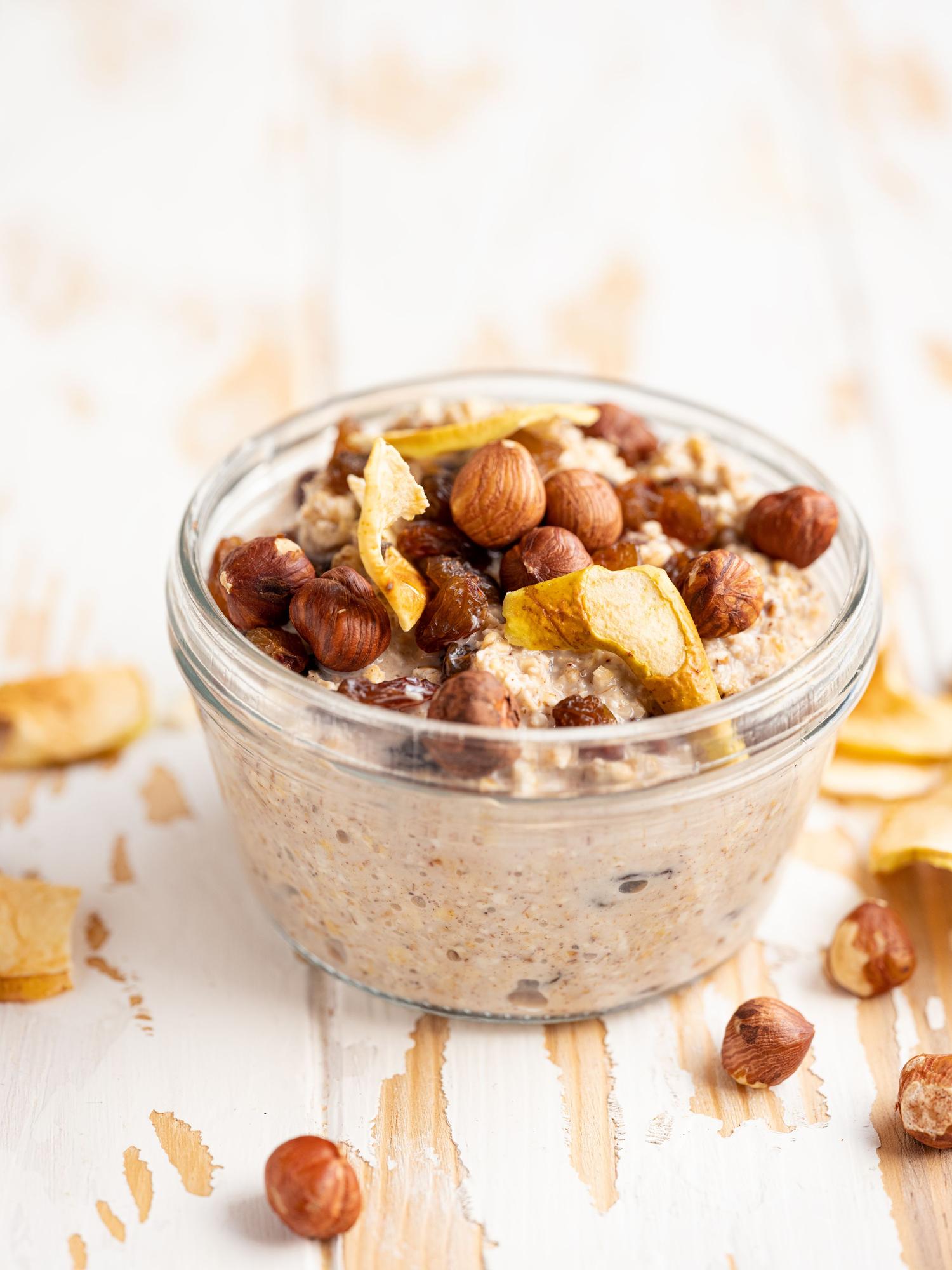 Płatki owsiane strudlowe na noc