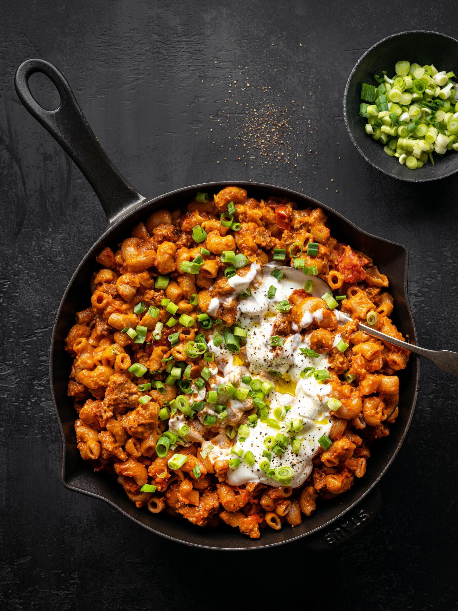 Taco makarony
