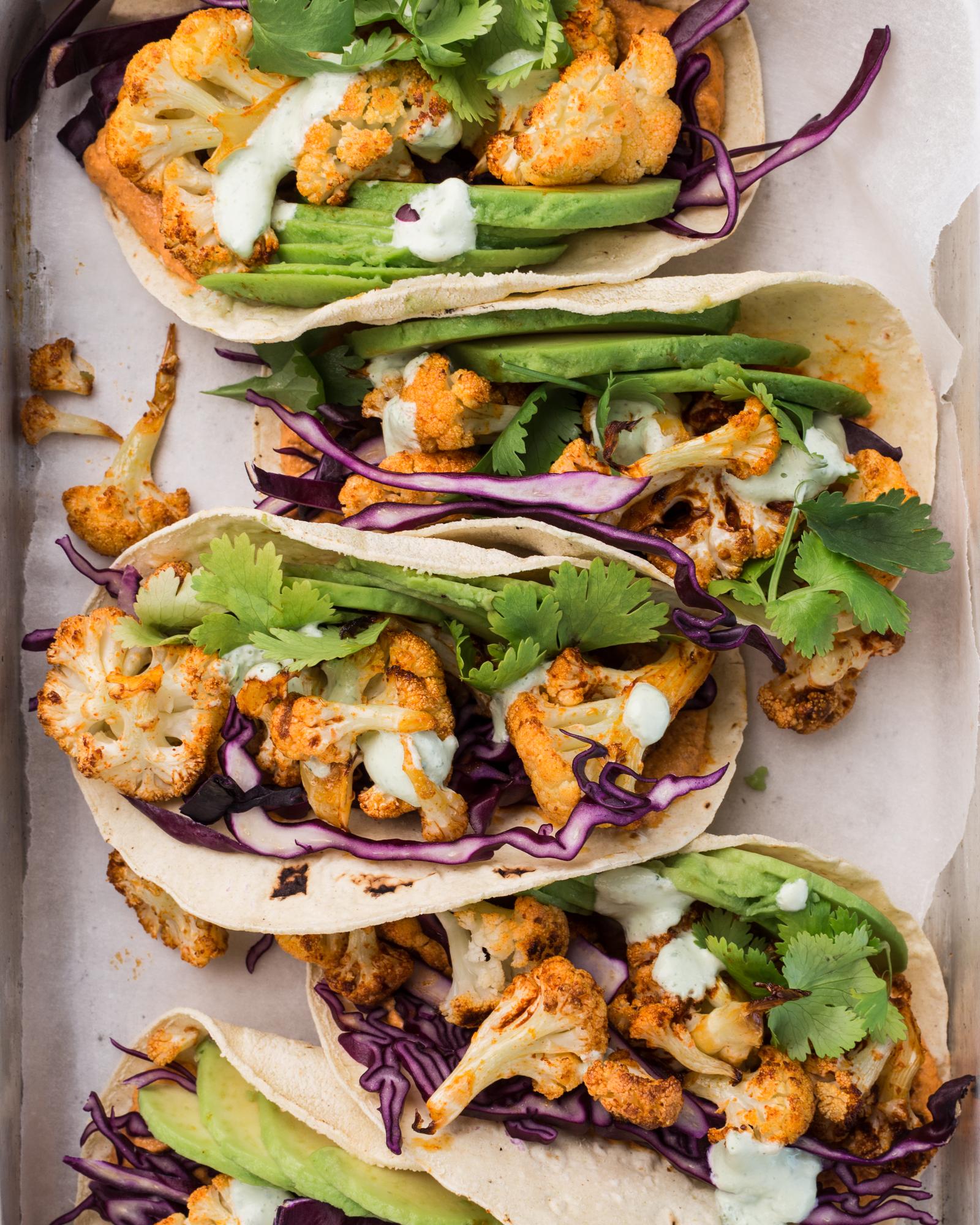 Tacos z kalafiorem