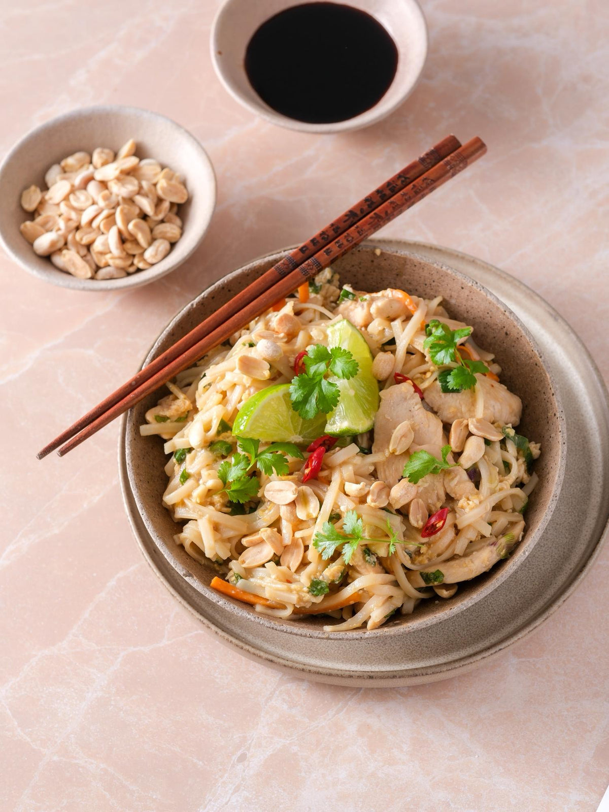 Tajski makaron Pad thai