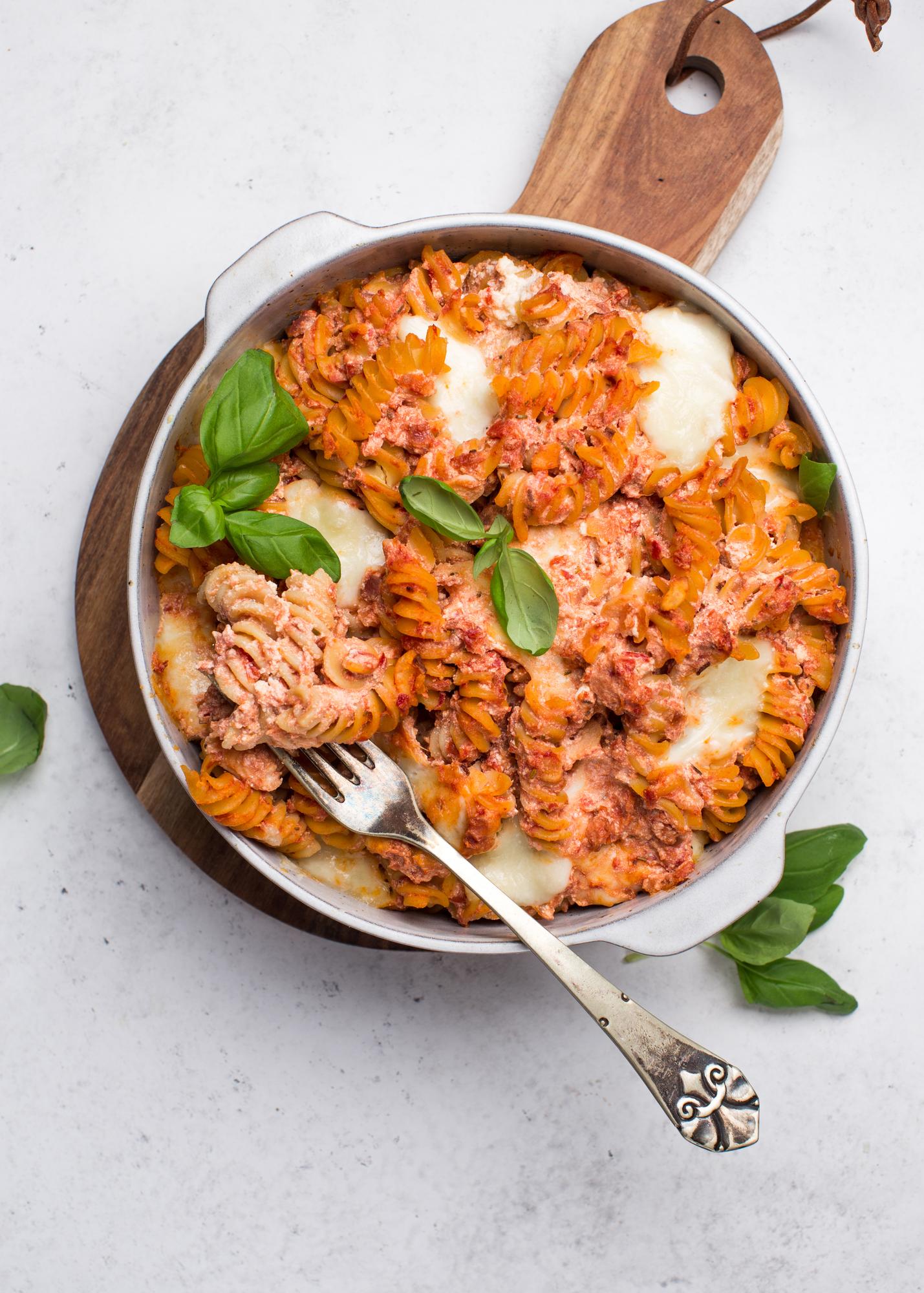 Zapiekanka makaronowa z ricottą