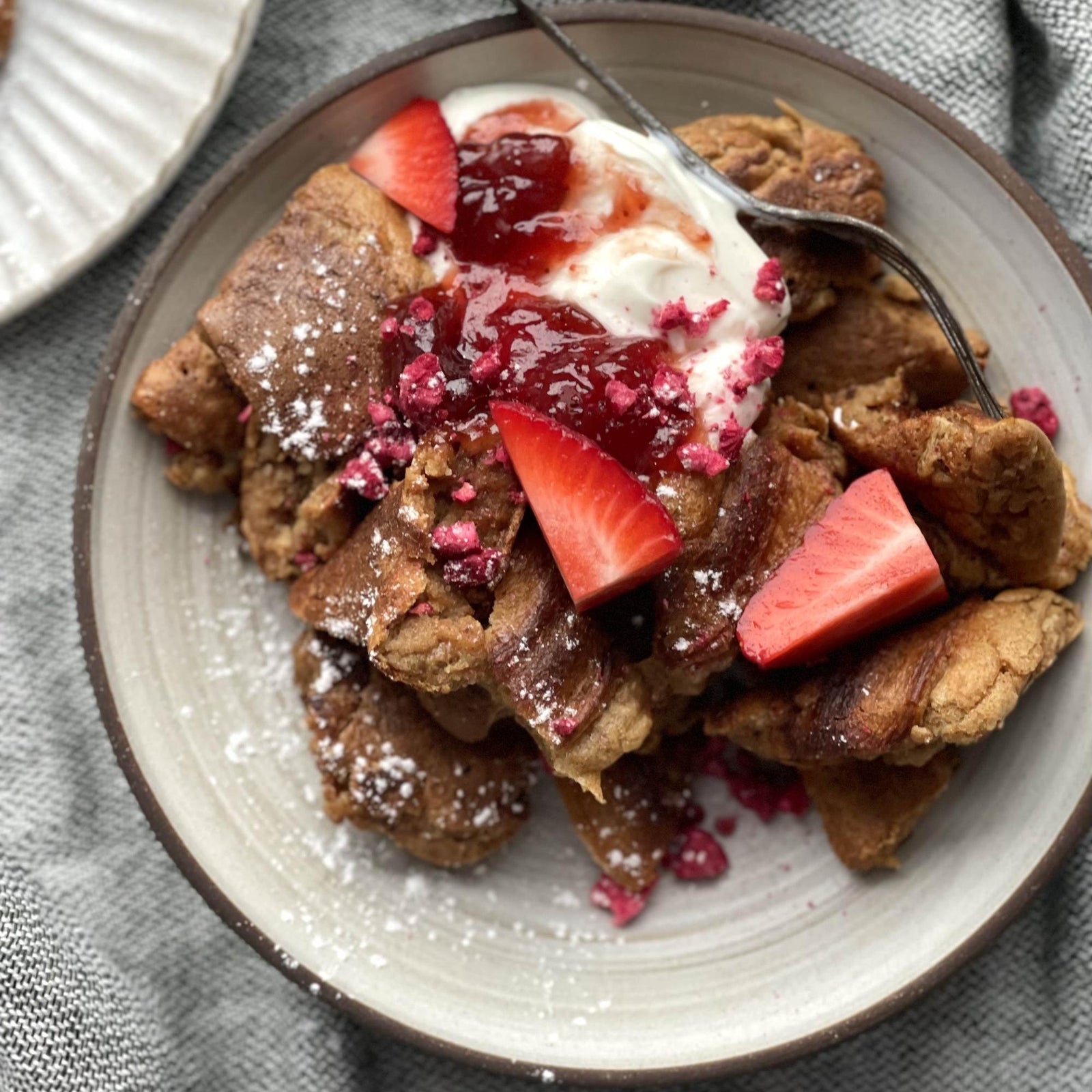 Pełnoziarnisty Kaiserschmarrn