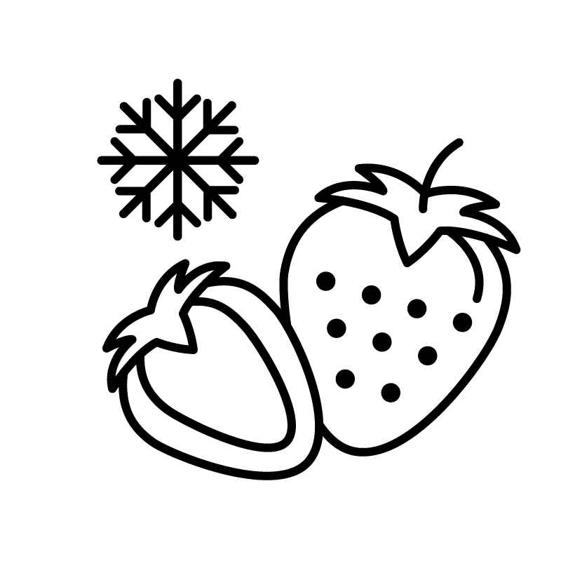 Owoce liofilizowane